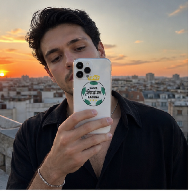 Funda para iPhone del Club Santos