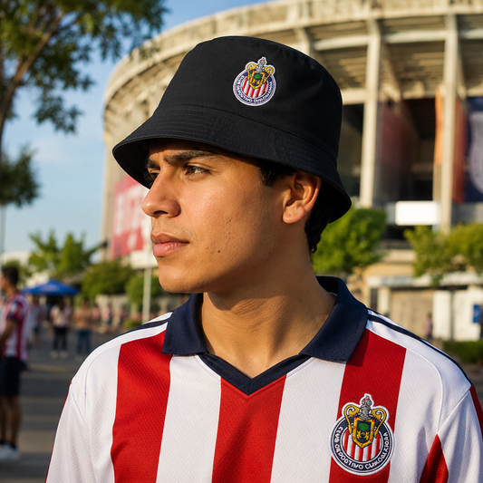 Sombrero de pescador de las Chivas de Guadalajara