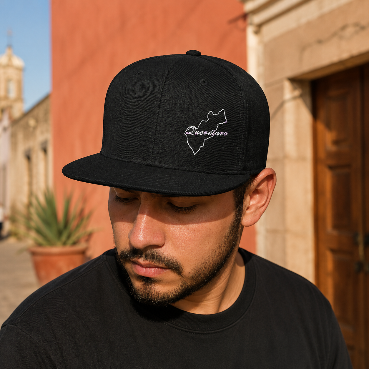Gorra Queretaro Snapback Negra