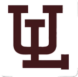 A stylized dark burgundy monogram Algodoneros de Union Laguna logo.