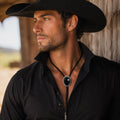 Black Bolo Tie