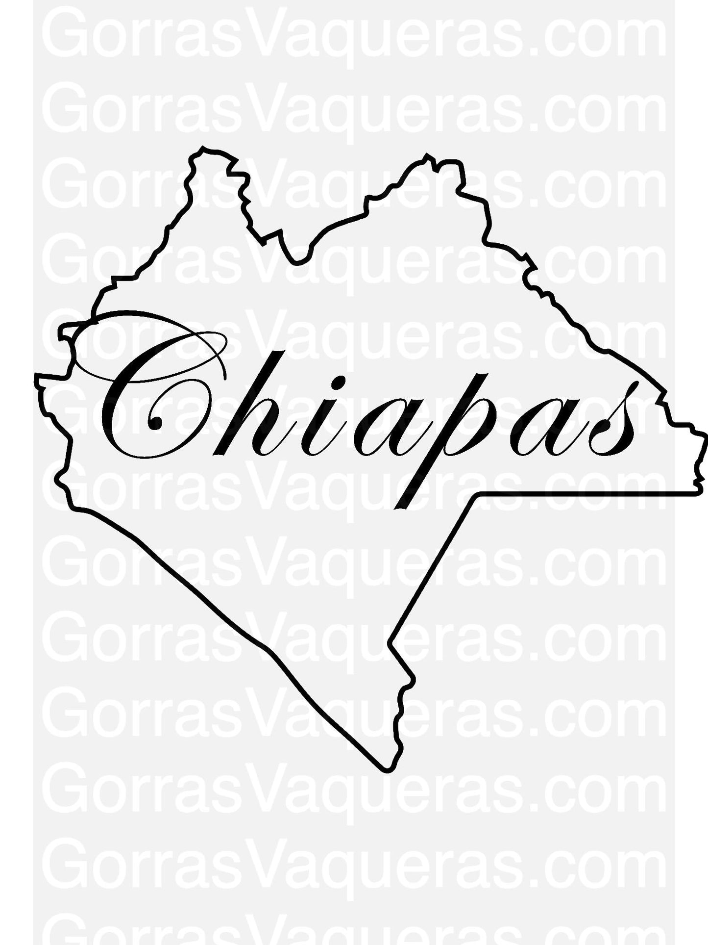 Chiapas SVG Pdf EPS PNG Print File, Sublimation, Instant Digital Download, Printable, Shirt Design, Cricut, Silhouette Cameo, Canva