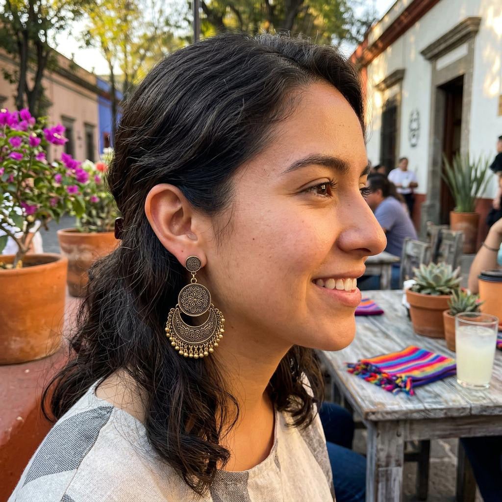 Mexico Gypsy Dangle Earring
