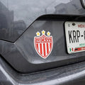 Necaxa Die cut Bubble free stickers, 3″×3″, White