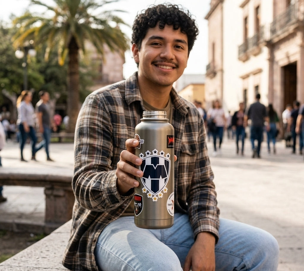 Pegatinas sin burbujas de Monterrey
