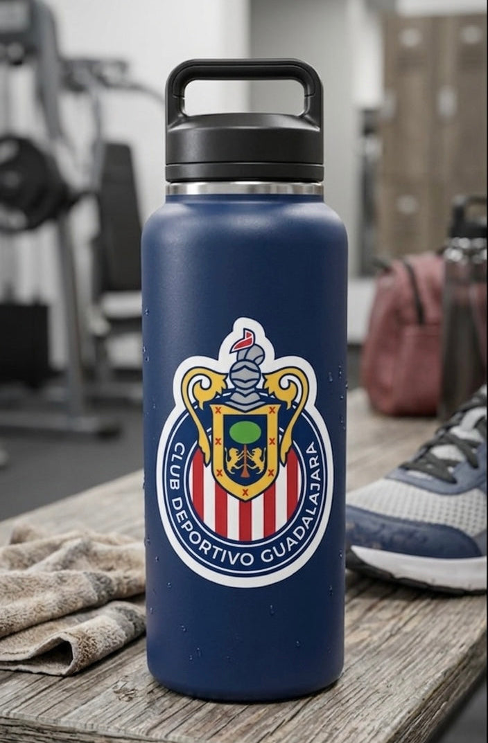 Pegatinas troqueladas sin burbujas de las Chivas de Guadalajara
