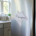 Chiapas Die Cut Bubble Free Stickers , 3″×3″, white