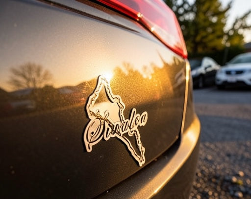 Sinaloa Die cut Bubble free stickers, 3″×3″, White