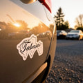 Tabasco Die cut Bubble free stickers, 3″×3″, White