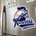 Rieleros de Aguascalientes Bubble free stickers, 3″×3″, White