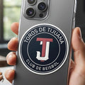 Toros de Tijuana Bubble free stickers, 3″×3″, White