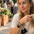 Bracelet Beads Design One Size, Black