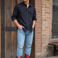 Bota vaquera estilo vaquero occidental para niños, Monterey de Silver Canyon para niños, niñas y bebés