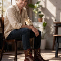 Botas cómodas para hombre