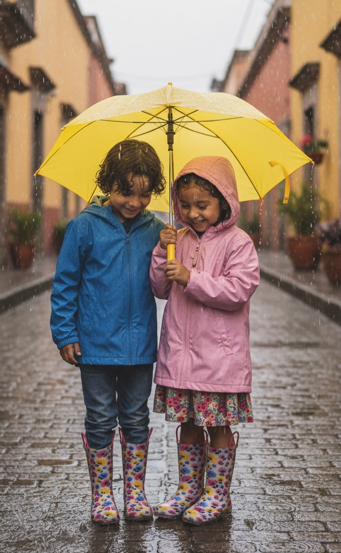 Botas de lluvia impermeables para niños Western Chief que se iluminan con cada paso