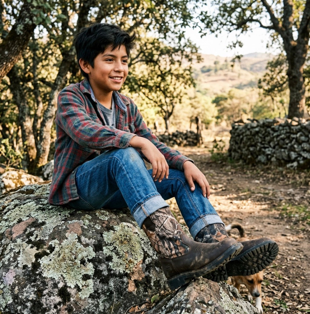 Deer Stags Kids' Tour-K Boots, Little Kid (4 8 Years), 7 Big Kid