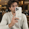 Tlaxcala iPhone Case, iPhone 12, 13, Clear, Wireless charging compatible