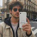 Hidalgo iPhone Case, iPhone 12, 13, Clear, Wireless charging compatible
