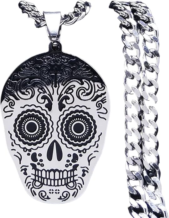 Mexican Bones Skull Stainless Steel Chain