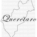A stylized text 'Queretaro' on a transparent background within a zip folder, suggesting a digital file download related to the location or brand 'Queretaro'.