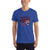 Royal blue T-shirt with Tigres logo graphic on chest