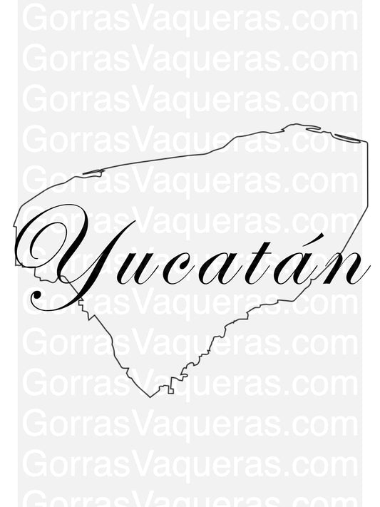 Yucatan SVG Pdf EPS PNG Print File, Sublimation, Instant Digital Download, Printable, Shirt Design, Cricut, Silhouette Cameo, Canva