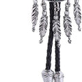 Corbata de bolo con sombrero de vaquero 3D estilo occidental de HUABOLA CALYN: corbata de bolo con botas de caballero de vaquero vintage a la moda para hombre 