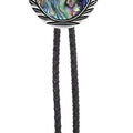 HUABOLA CALYN Bolo tie for Men  Unique Luminous Stone Native American White 3D Scorpion Animal Bolo ties Handmade