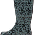 Botas de lluvia para mujer K Komforme con suela antideslizante, impermeables y con patrones de moda