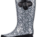 Botas de lluvia para mujer K Komforme con suela antideslizante, impermeables y con patrones de moda
