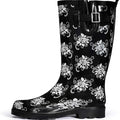 Botas de lluvia para mujer K Komforme con suela antideslizante, impermeables y con patrones de moda