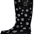 Botas de lluvia para mujer K Komforme con suela antideslizante, impermeables y con patrones de moda