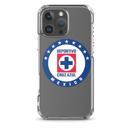 Club Cruz Azul iPhone Case, iPhone 7 Plus/8 Plus, 13, Clear, Wireless charging compatible