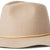 Sombrero fedora de fieltro de ala media Wesley de Brixton para hombre