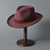 Fedora Hat Felt Hat Wide Brim, Dark Grey, M (56 58CM)