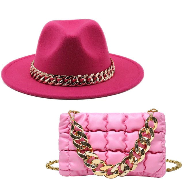 Sombreros Fedora con bolsa