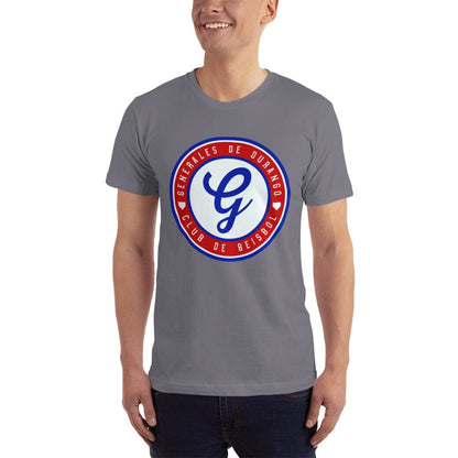 Generales de Durango Unisex Jersey T Shirt, Heather Grey, 3XL