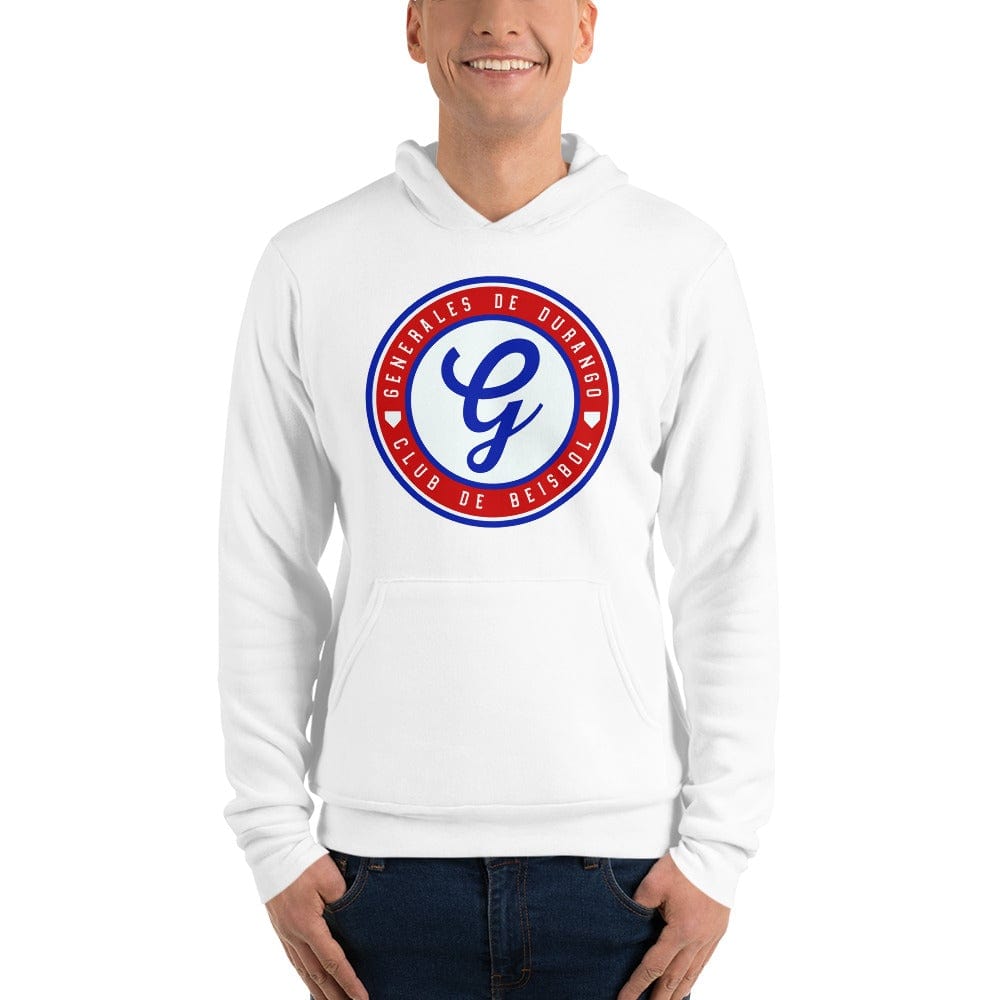 Sudadera con capucha unisex Generales de Durango