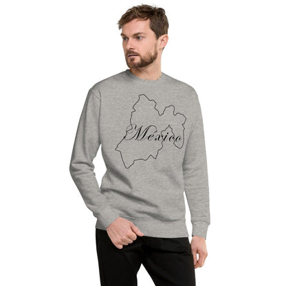 Mexico Unisex Premium Sweatshirt, Carbon Grey, S