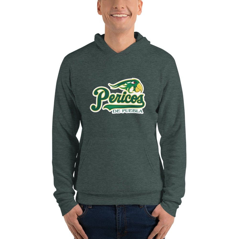 Pericos de Puebla Sudadera con capucha unisex