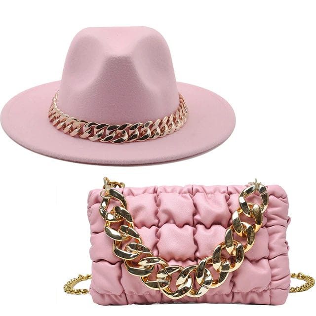 Sombreros Fedora con bolsa