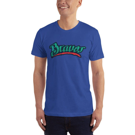 Bravos de Leon Unisex Jersey T Shirt T Shirt, Navy, L