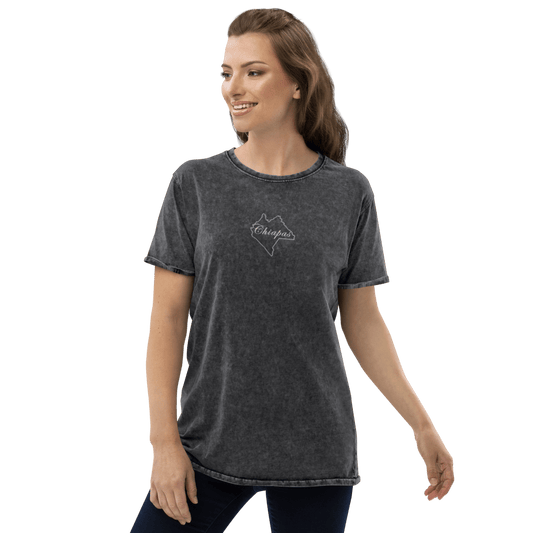 Chiapas Unisex Denim T Shirt