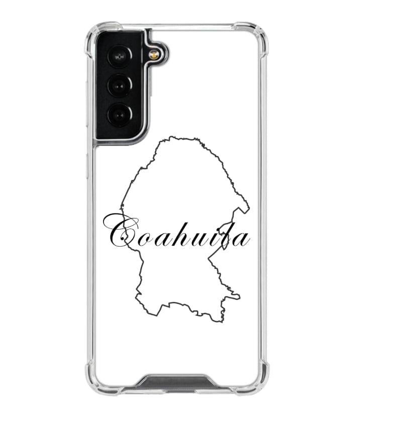 Funda transparente personalizada para Galaxy S21 FE de Coahuila