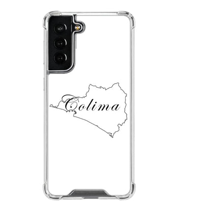 Colima Galaxy Custom Case, Clear, S21 FE