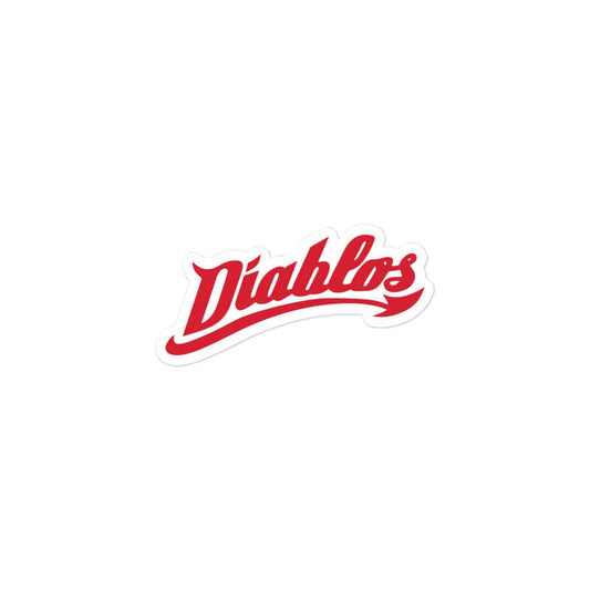 Diablos Rojos del Mexico Bubble free stickers