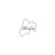 Mexico die cut bubble free stickers, 3″×3″, White