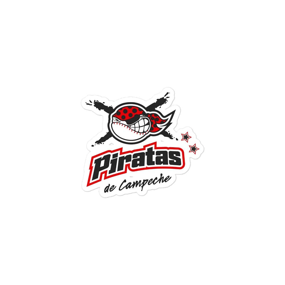 Piratas de Campeche Bubble free stickers