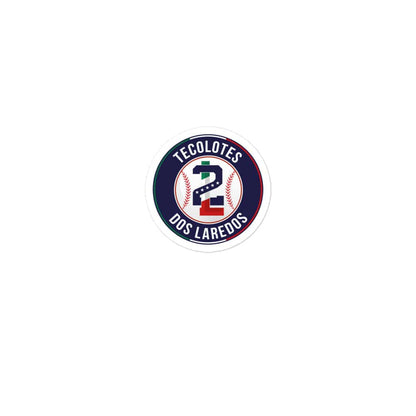 Tecolotes de los Dos Laredos Bubble free stickers, 3″×3″, White