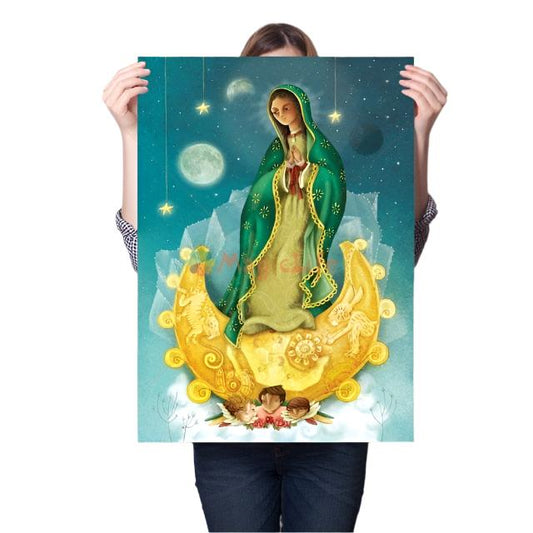 Virgin of Guadalupe Mural Art